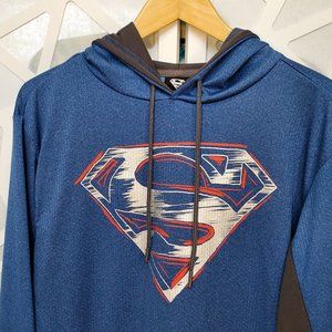 Superman Activewear Hoodie, Size M Med, noice